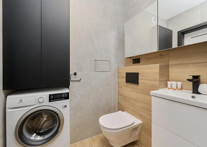 New Studio Teczowa With Free Garage By Renters * Wroclaw