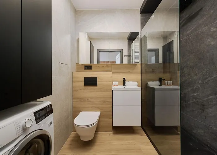 New Studio Teczowa With Free Garage By Renters * Wroclaw