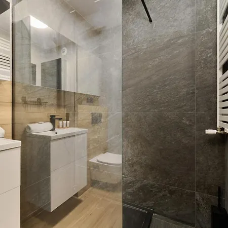 アパート New Studio Teczowa With Free Garage By Renters *